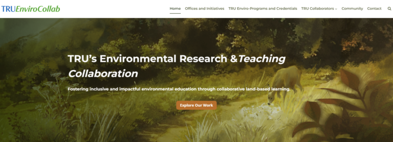 TRUEnviroCollab – Environmental Research and Teaching Collaboration (ISP Initiative)