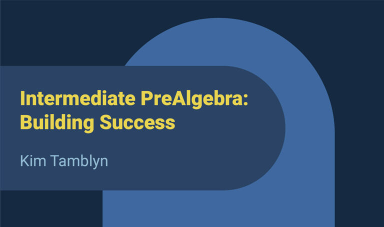 Math 0400 ABE Intermediate PreAlgebra