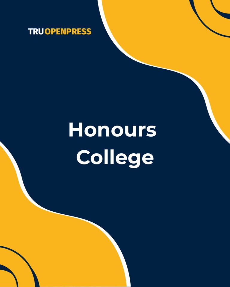 Honours College – Course Redesign Institute December