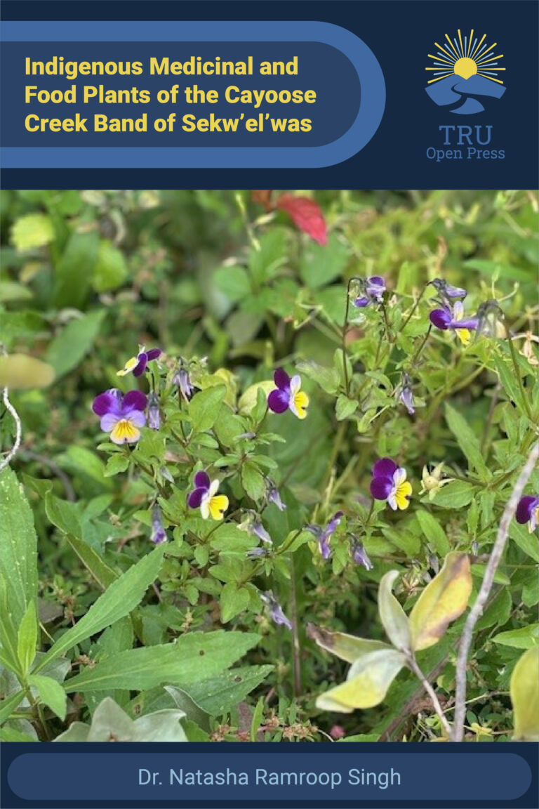 Indigenous Medicines of the Cayoose Creek Band in Sekw’el’was [Phase I]