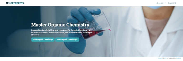 Organic Chemistry Digital Learning Resources